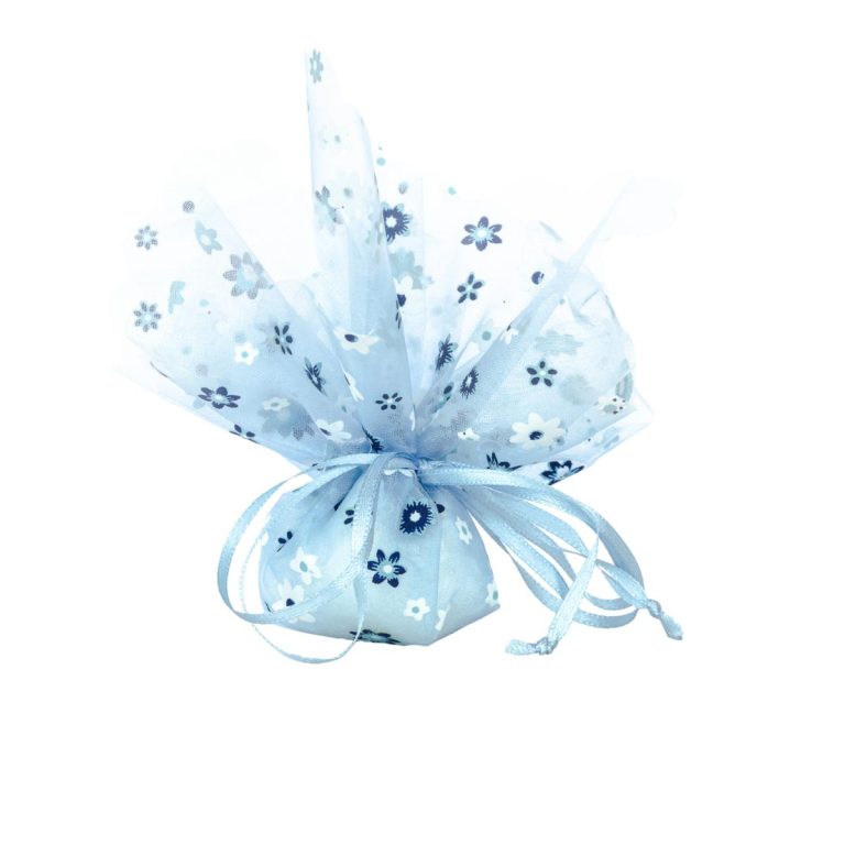 FAZZOLETTO DOPPIO ORGANZA CON TIRANTE MARGHERITE