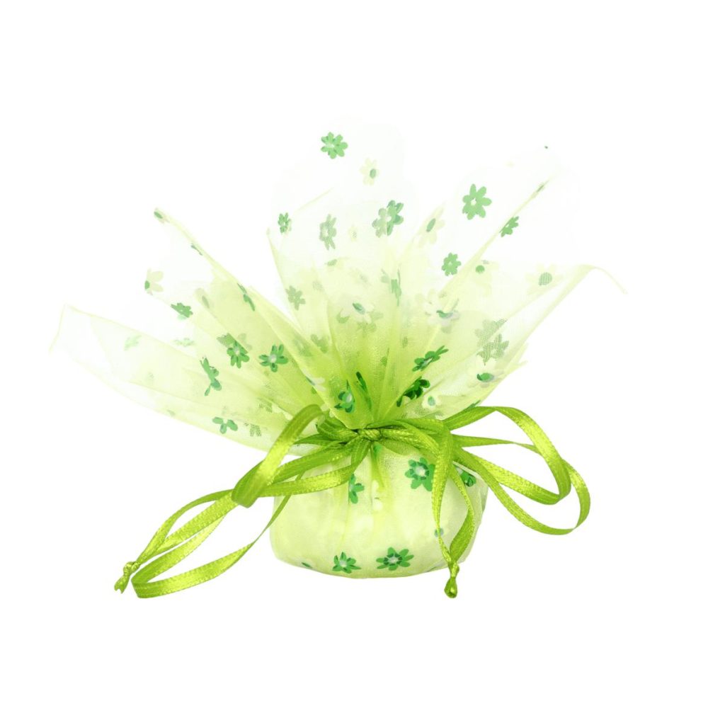 FAZZOLETTO DOPPIO ORGANZA CON TIRANTE MARGHERITE