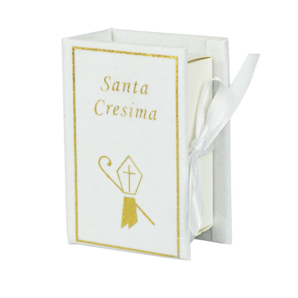 SCATOLETTA BOOK IN CARTONE CRESIMA