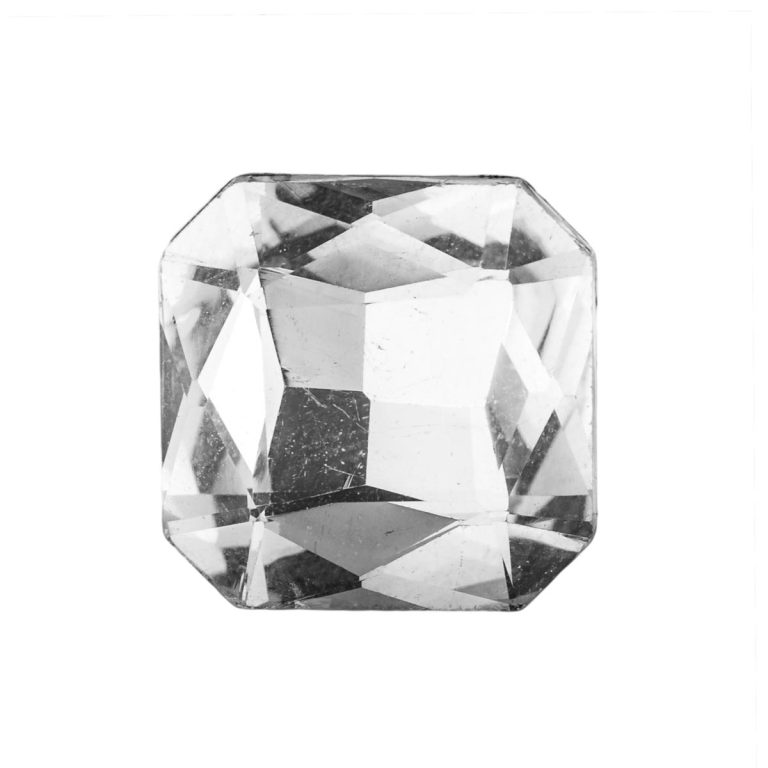 SOGGETTO STRASS QUADRATO GRANDE