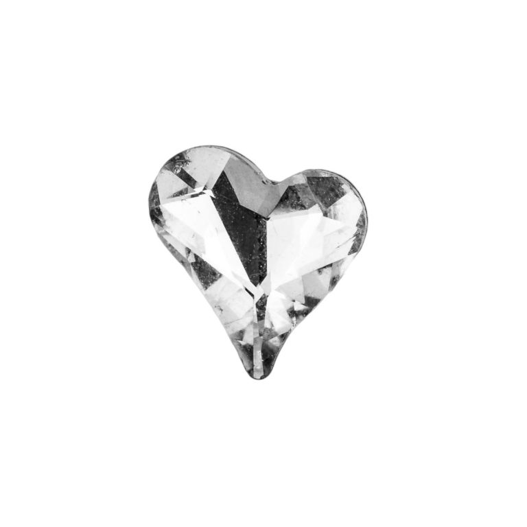 SOGGETTO STRASS CUORE STORTO
