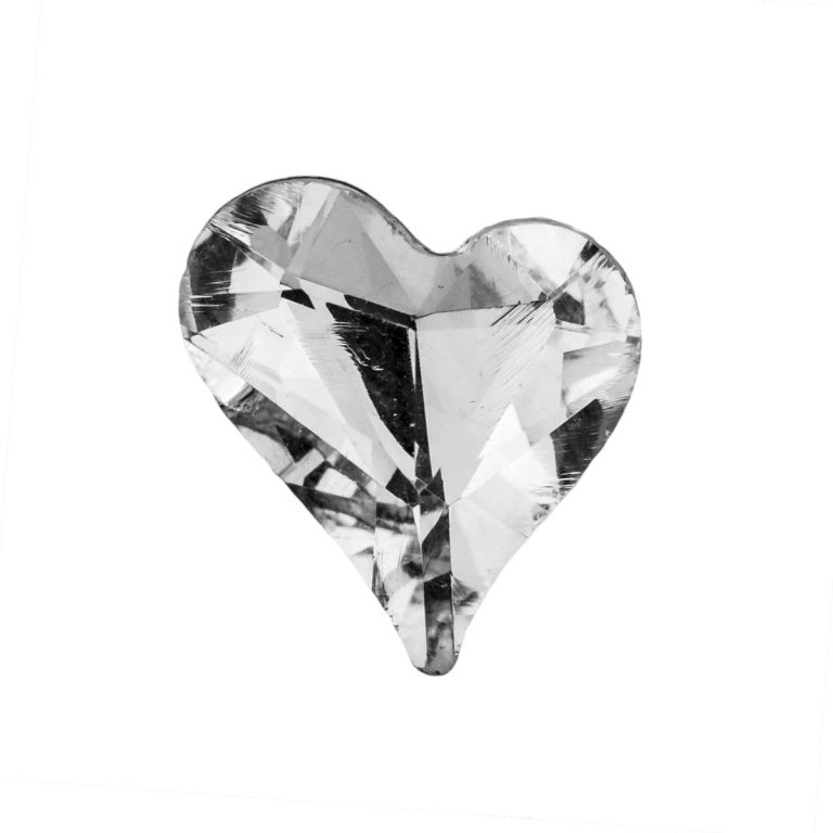 SOGGETTO STRASS CUORE MEDIO STORTO