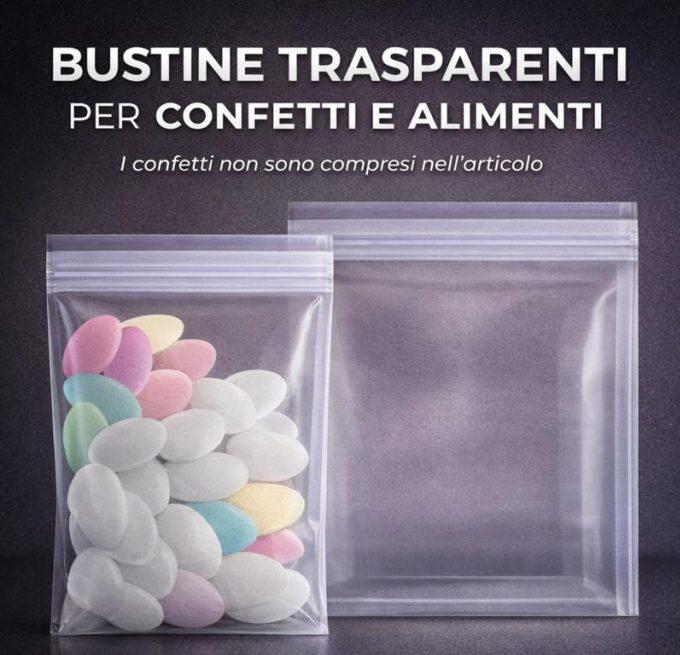 BUSTINE PORTACONFETTI 8X10 X CONF. 100 PZ
