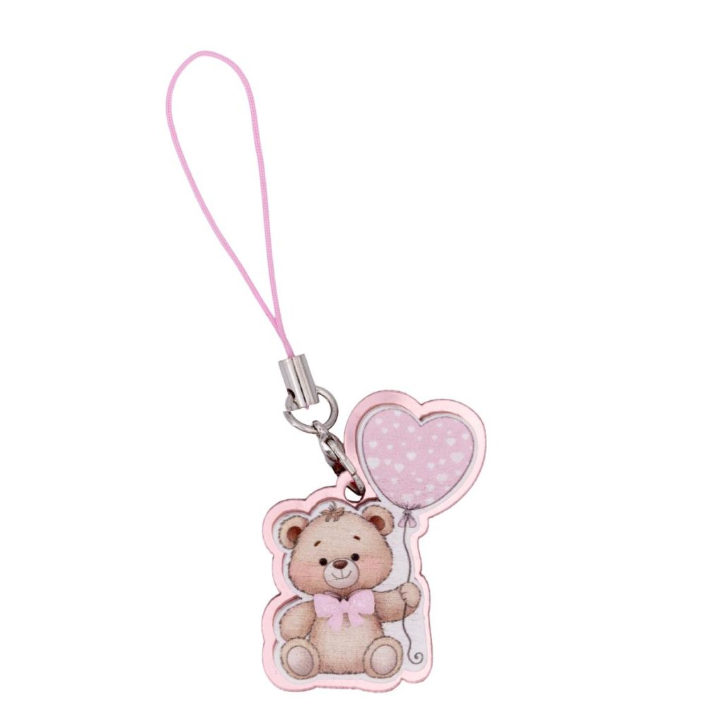 APPLICAZIONE ORSETTO CON PALLONCINO MIS. 2 X 4
