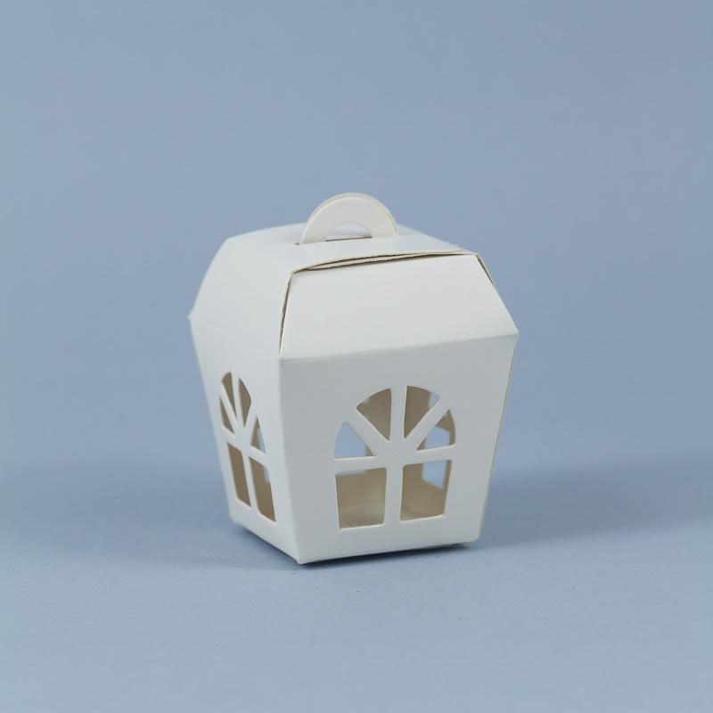 SCATOLA CARTONE PER BOMBONIERE ART.14 LANTERNA 5X5X5