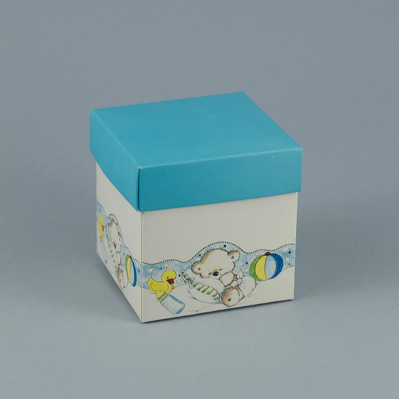 SCATOLA CARTONE PER BOMBONIERE ART.8 CEL.8X8X8