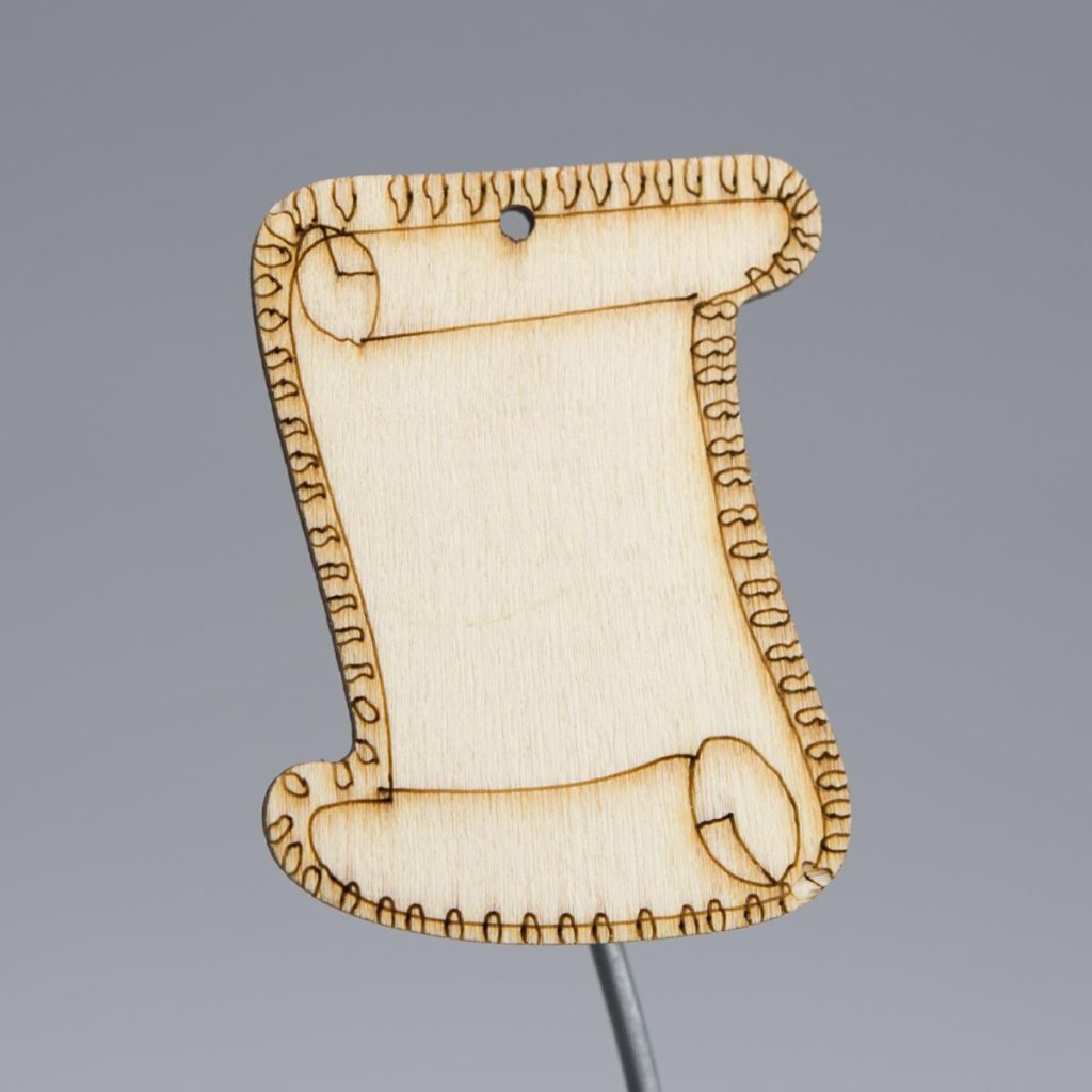 MOLLETTINA IN LEGNO PERGAMENA