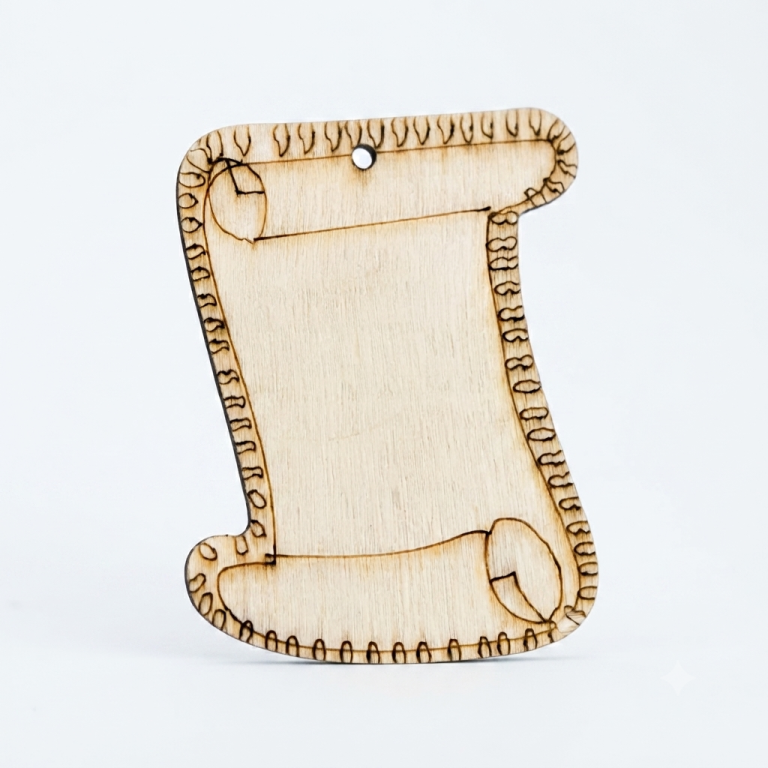 MOLLETTINA IN LEGNO PERGAMENA