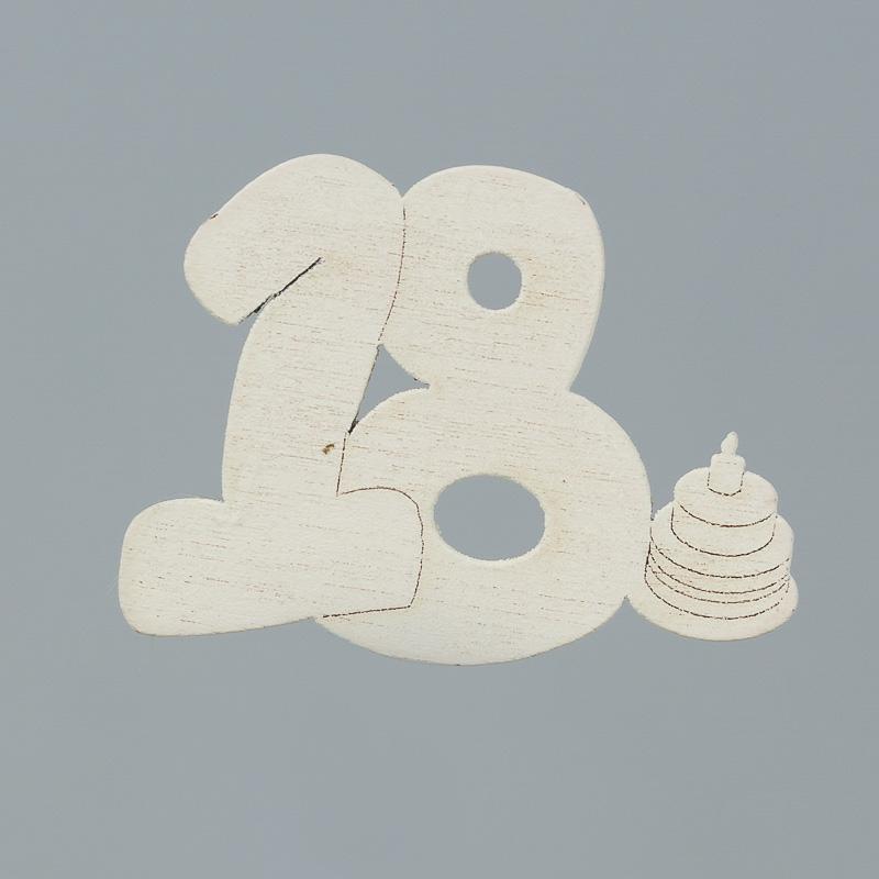 LEGNETTO BIANCO NUMERO 18