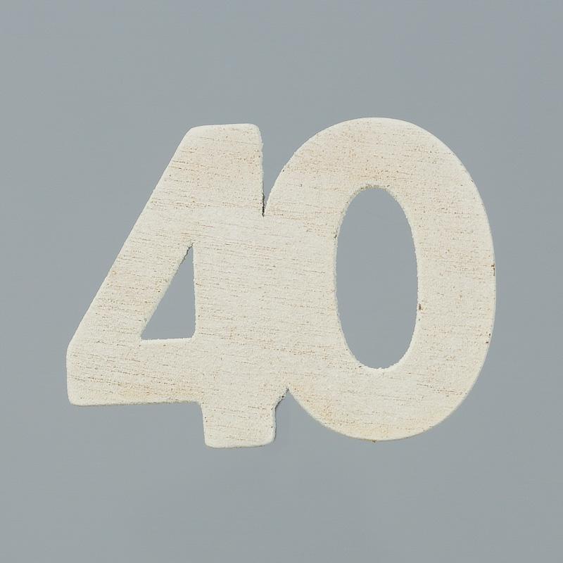 LEGNETTO BIANCO NUMERO 40