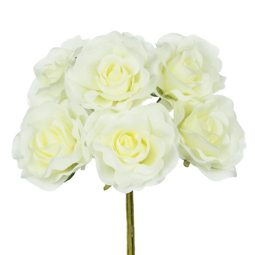 FIORE ARTIFICIALE ROSETTA SINGOLA