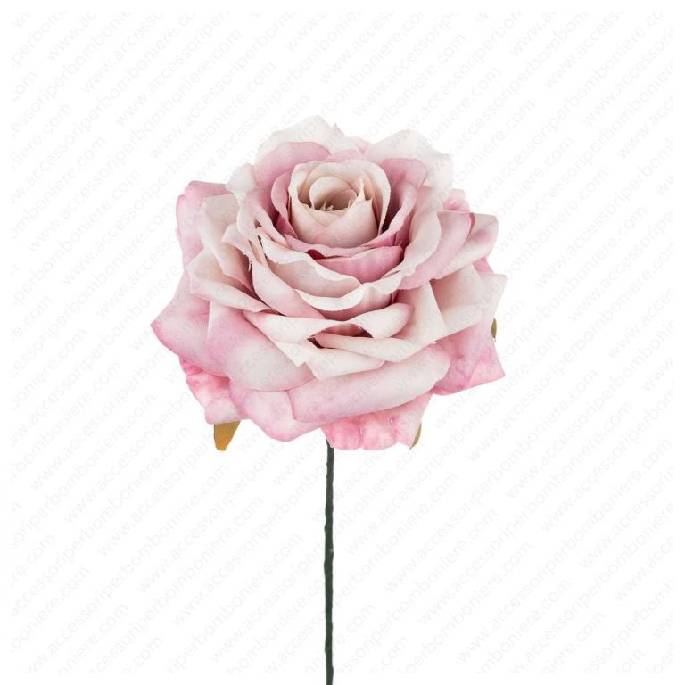 FIORE ARTIFICIALE ROSA 9X4