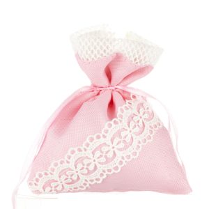 SACCHETTI CON MERLETTO 10X10