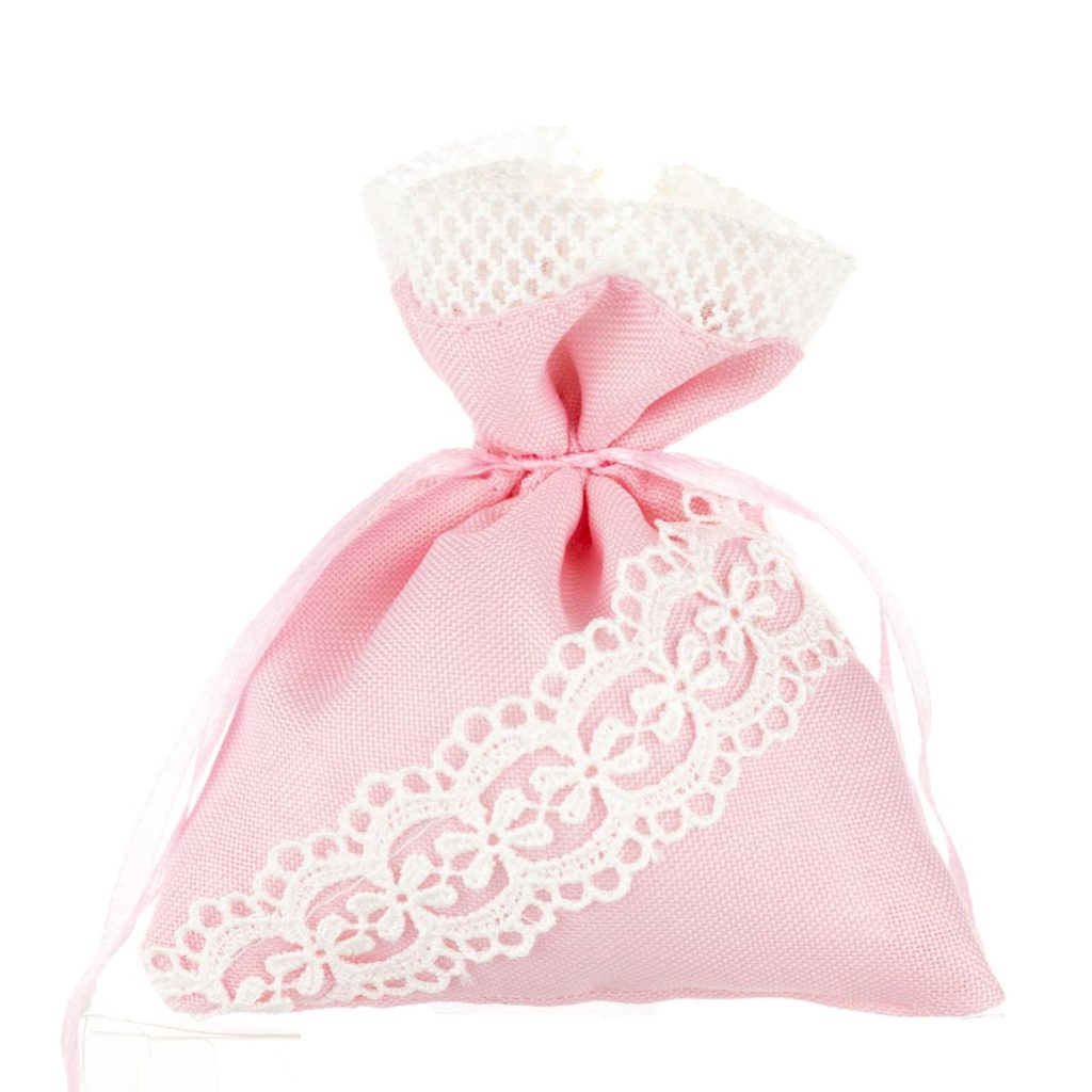 SACCHETTI CON MERLETTO 10X10