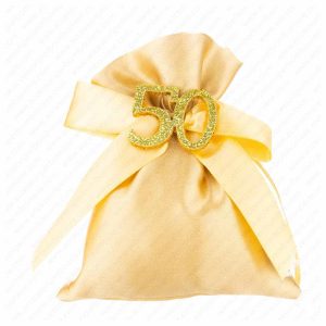 SACCHETTO ANNIVERSARIO 25/50 MIS. 8X9