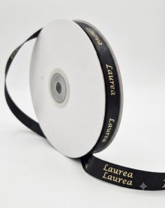NASTRO NEW LAUREA 10 MM X 50 MT NERO