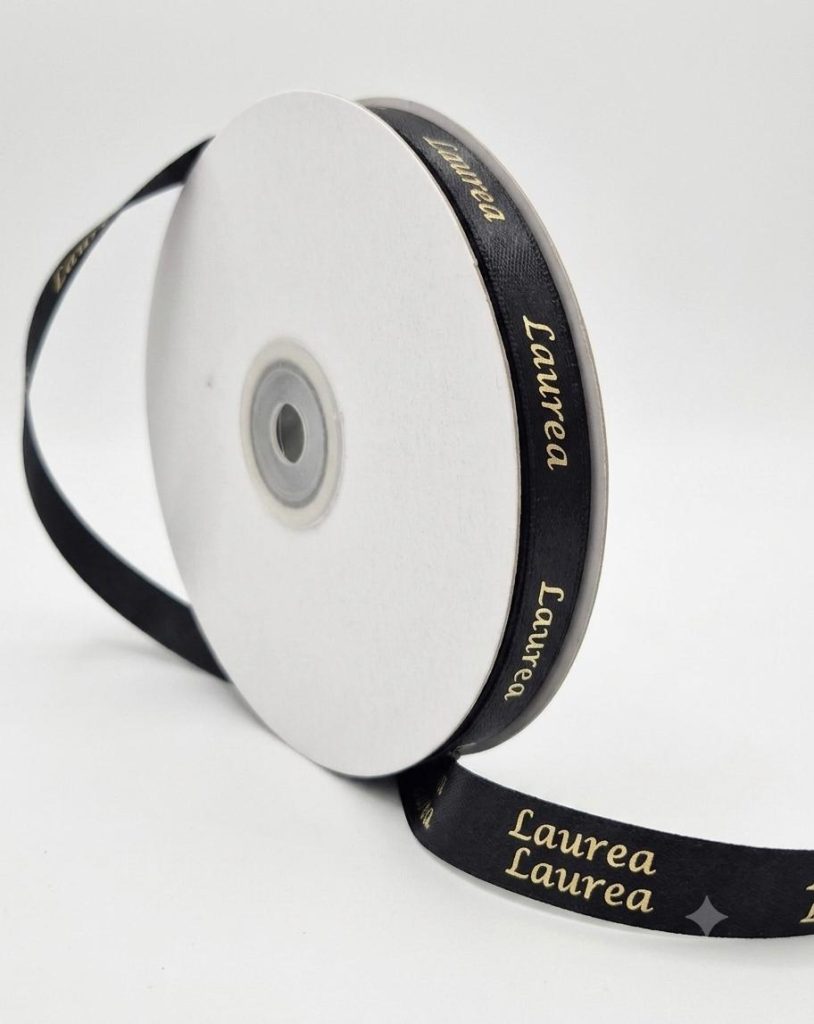 NASTRO NEW LAUREA 10 MM X 50 MT NERO