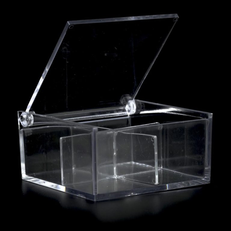 SCATOLA IN PLEX MIS. 8X8X4 CON SEPARATORE