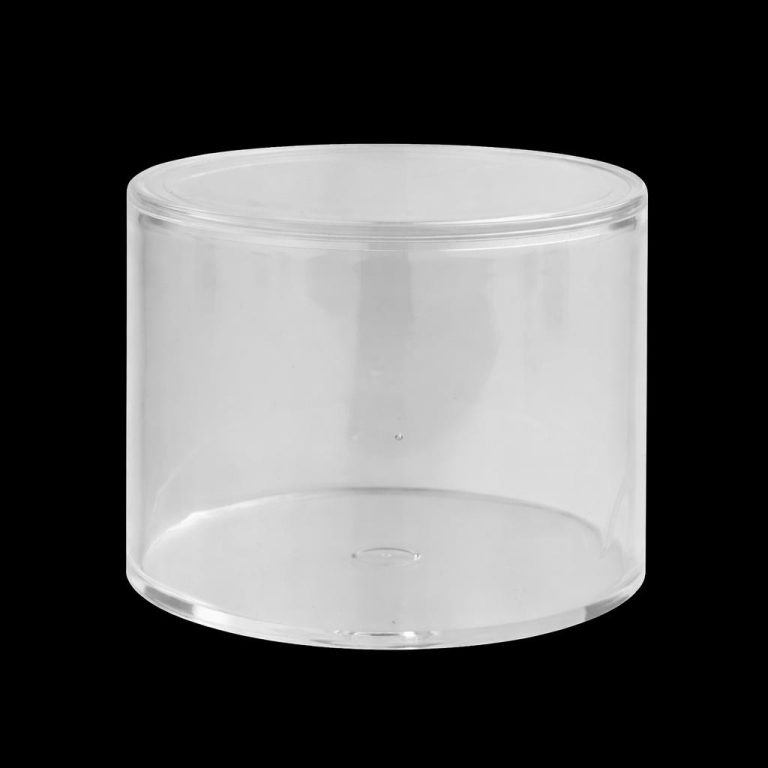 SCATOLA PLEXIGLASS TONDA 9,3 X 8