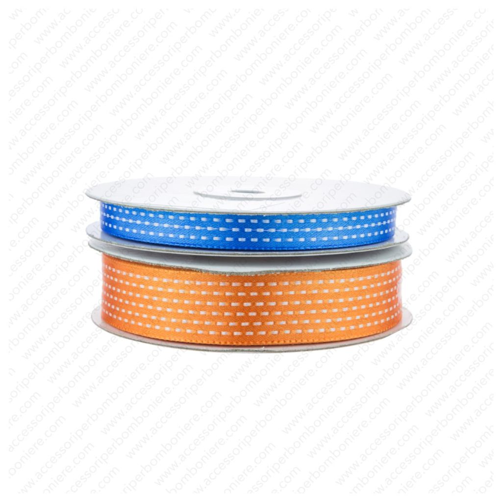 A05390 ROTOLO NASTRO DOPPIO RASO PUNTO 10MM X 25Y