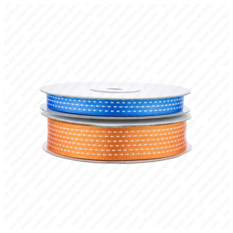 A05390 ROTOLO NASTRO DOPPIO RASO PUNTO 10MM X 25Y