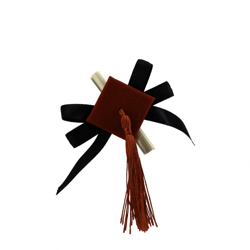 METALLO CAP LAUREA MIS. 6X8