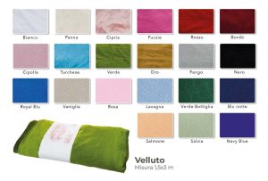 TELO VELLUTO MIS 1,5 X 3 MT