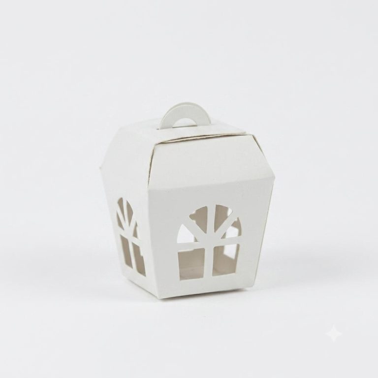 SCATOLA CARTONE PER BOMBONIERE ART.14 LANTERNA 5X5X5