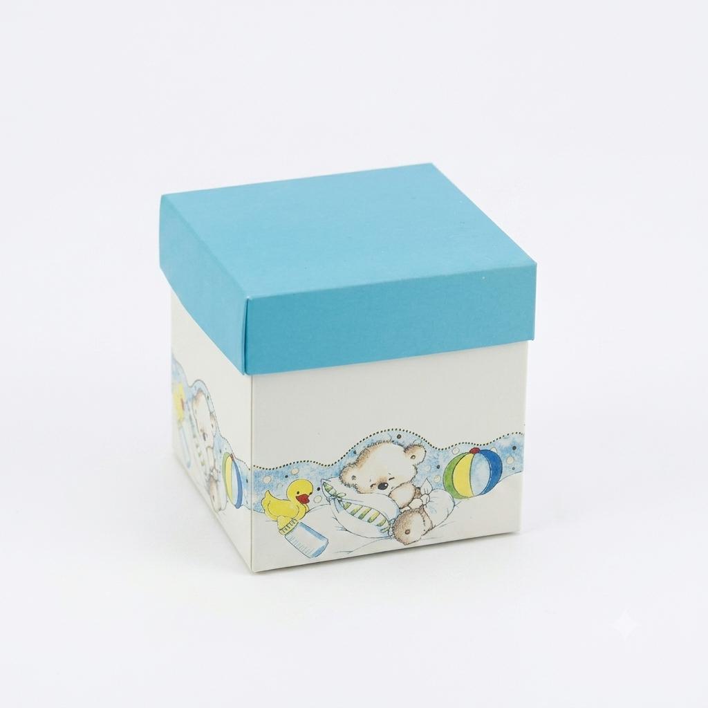 SCATOLA CARTONE PER BOMBONIERE ART.8 CEL.8X8X8