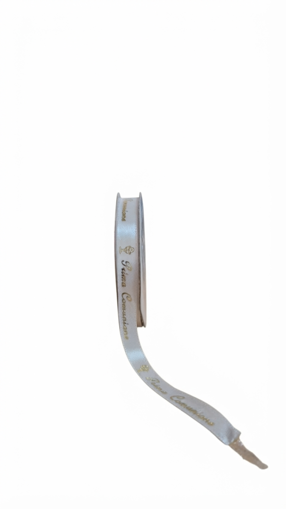 NASTRO COMUNIONE 10 MM X 25 YARD